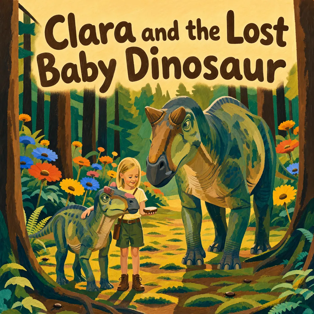 Clara and the Lost Baby Dinosaur
